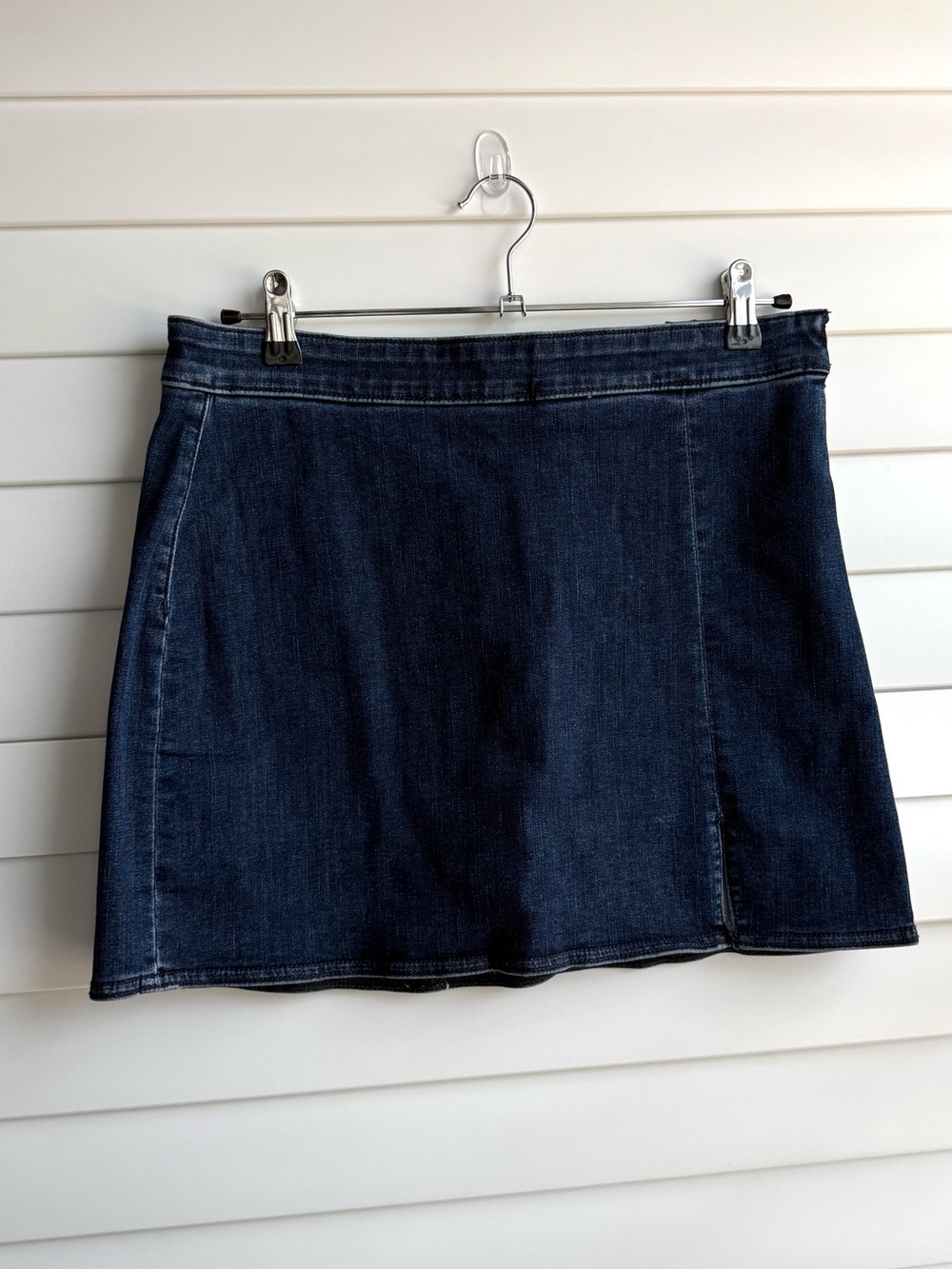 American Eagle High Rise Mini Skort |Classic Dark Blue Denim | NWT Size 10L